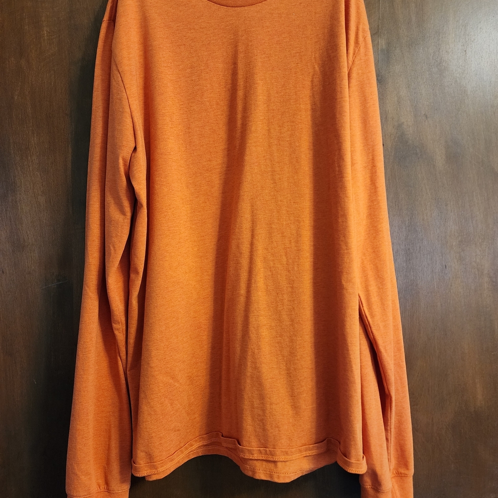 Orange L.L. Bean Long Sleeve Shirt